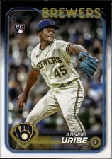 Abner Uribe 2024 Topps Milwaukee Brewers Rookie #310