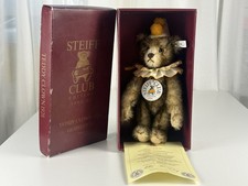 Steiff Animal 420023 Club 1993 Teddy Bear Clown 28cm. Original packaging ce...