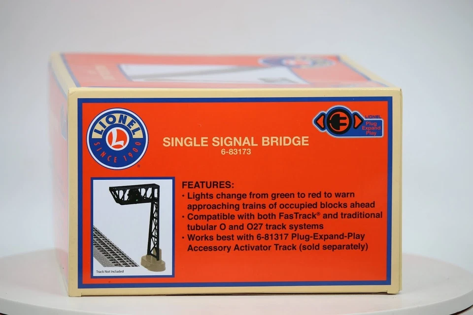 Lionel O Gauge Single Signal Bridge #6-83173 – Traffic Light Head Brand-New 1:48 - Image 4 of 4