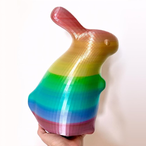 Geeetech Silk PLA 3D Drucker Filament 1.75mm 1kg Seide Regenbogen Filament DE - Bild 6 von 10