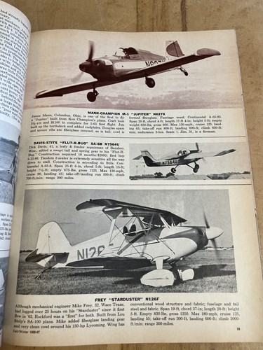 Air Progress Home Built Aircraft magazine Fall/Winter 1966-67 - Foto 4 di 5