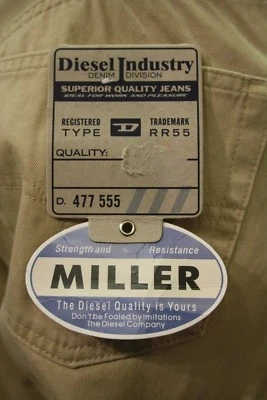 Diesel Jeans Miller Gabardine beige neu schmaler Karottenschnitt Berlin Vintage - Bild 1 von 4