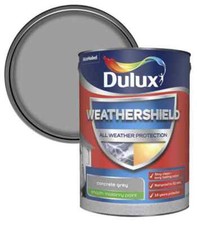 Dulux Weathershield Smooth Masonry Paint 5L  All Colours