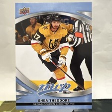 Shea Theodore #190 Upper Deck MVP NHL Hockey 2023-24 Vegas Golden Knights