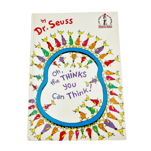 Dr. Suess Oh The Thinks You Can Think! 1976 First Edition Hardback RARE Vintage - Picture 1 of 9