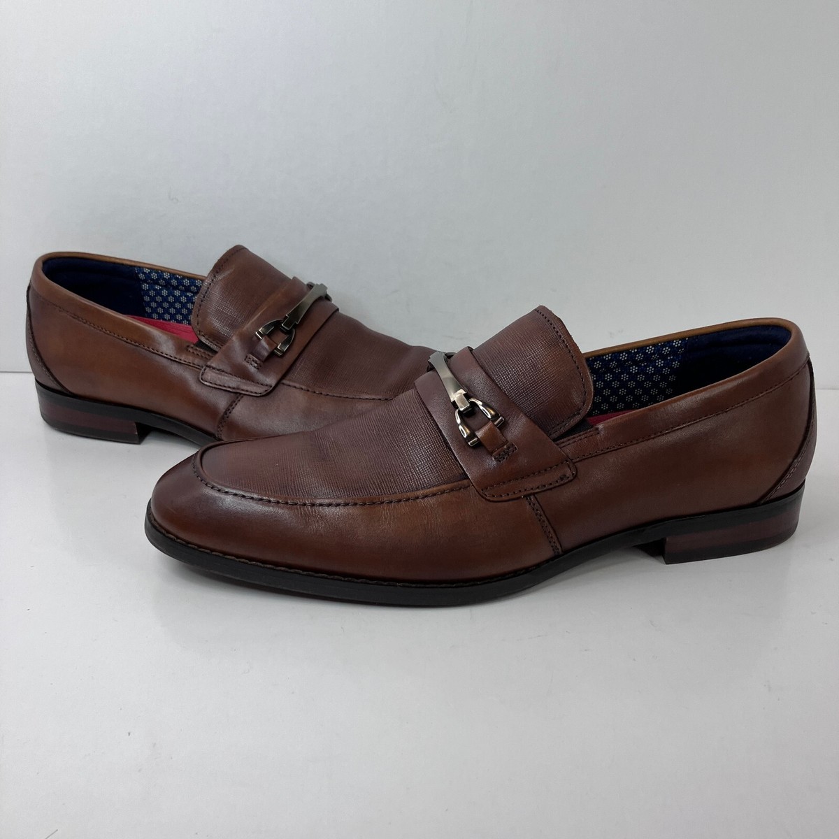 Stacy Adams Kaylor Bit Dress Loafers Men display picture 1