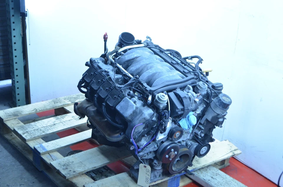 04-06 MERCEDES-BENZ W211 E500 RWD 5.0L M113 发动机电机 110K 英里 原始设备制造商已测试 — 第 4/4 张图片