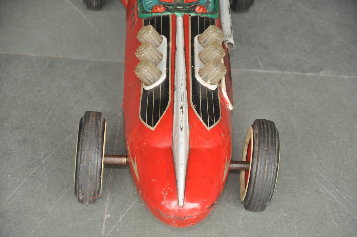 Vintage Big Battery MT Trademark Champion Racer No.301 Car Vintage Big Battery MT Trademark Champion Racer No.301 Car