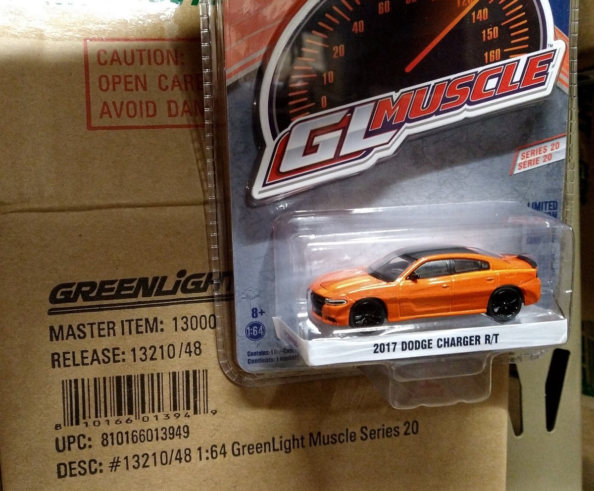 Greenlight 2017 DODGE CHARGER R/T Orange '17 GL MUSCLE 20 hemi | eBay