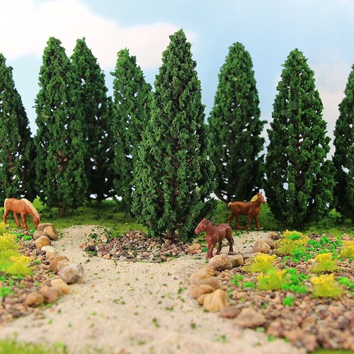 Model Tree Pine Trees Accessories Decorate Layout Scenery Model O G Scale - Picture 5 of 13