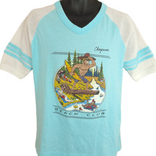 Vintage Cheyenne Beach Club T Shirt Mens Size Medium 80s Surfing Made In USA