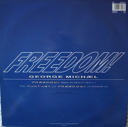 George Michael – Freedom - Vinyl 12" Single 45 rpm - 1990 Mint- - Foto 2 di 4