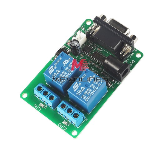 DC5V 12V 2/4/16 Channel DB9 RS232 Relay Module Remote Control Switch Smart Home - Picture 14 of 40