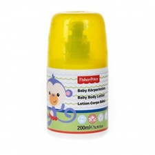 Fisher Price Balsam do ciała dla niemowląt 200 ml Butelka z pompką Delikatna pielęgnacja Bez perfum