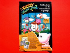 Publicité 1995 dans le magazine Nintendo Game Boy jeu KIRBY'S DREAM LAND 2