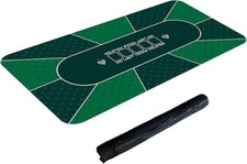 Texas Hold Em Poker Mat - Casino Green