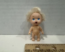 Vintage  1990 Tyco Drink And Wet Blonde Quints Boy Doll Retired