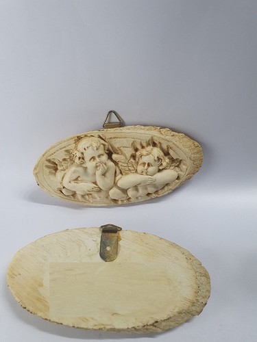 angeli in resina 11x5,5 cm appendere PER PRESEPE pastori casa albero di natale - Foto 2 di 2