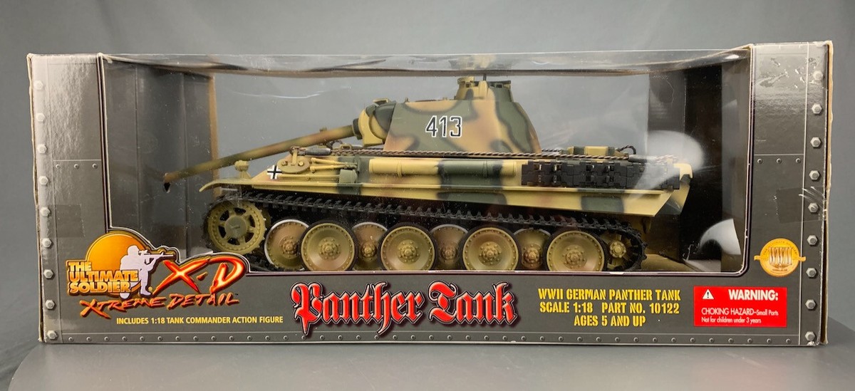 21st Century Toys The Ultimate Soldier WWII German Panther Tank 1