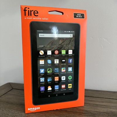 Fire Tablet with Alexa, 7'' Display, 8 GB, Blue Shade (Previous Generation -5th)
