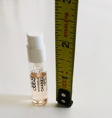 CHANEL COCO MADEMOISELLE 2xSAMPLE SPRAY TRAVEL PERFUME 1.5ML 0.05