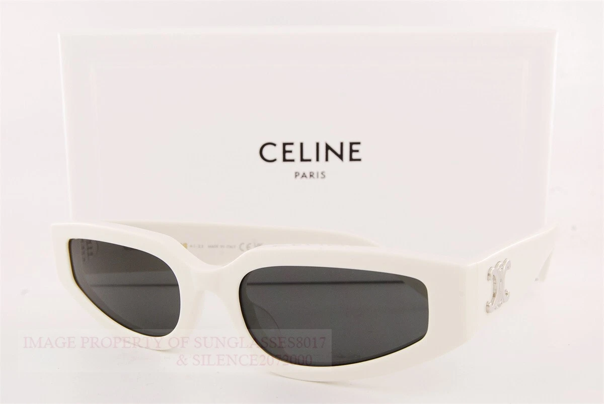 Brand New CELINE Sunglasses CL 40269U 25A White/Dark Gray For Men Women