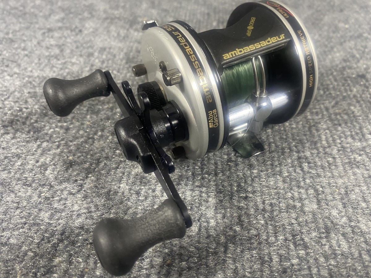 Abu Garcia Ambassadeur 5500 C3 Baitcast Fishing Reel Silver | eBay