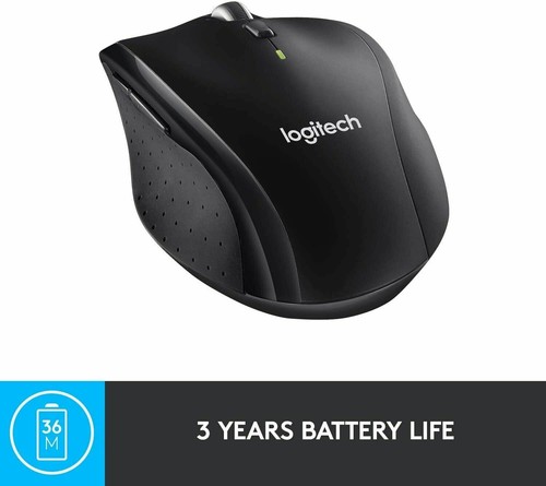 Logitech Mouse Wireless M705 , 2.4 GHz USB Unifying Receiver, Productivity Plus - 第 5/8 張圖片