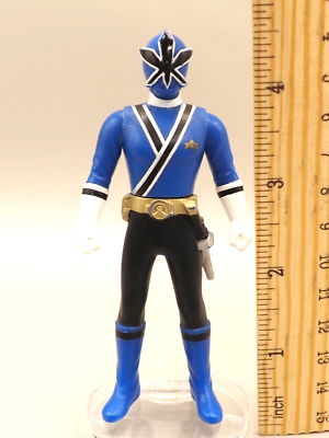 Shinken Blue Samurai Sentai Shinkenger Soft Vinyl Figure Bandai