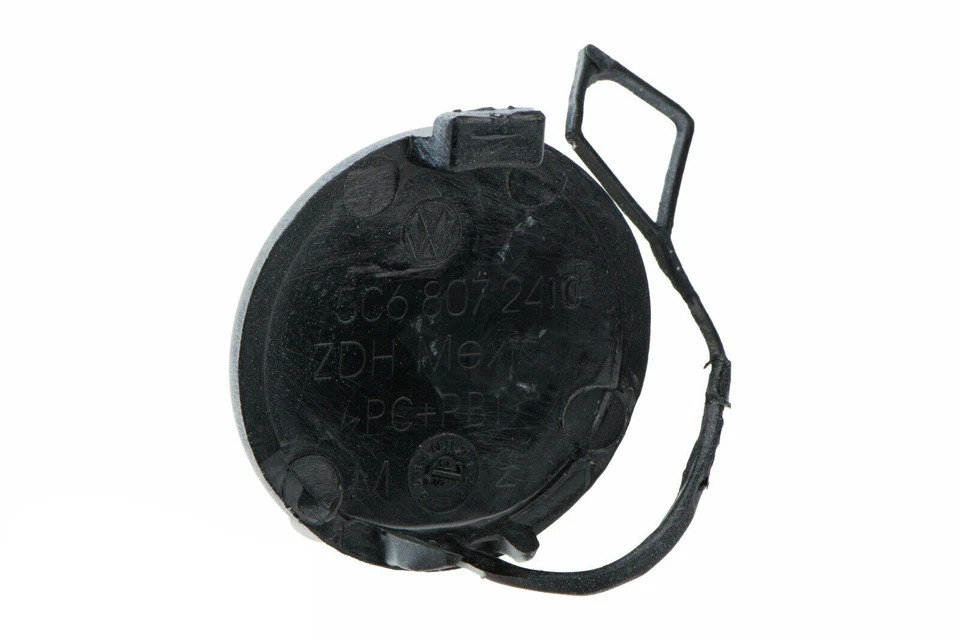 11-14 VW Volkswagen Jetta Sedan Front Passenger Side Primed Towing Tow Eye Cover - Image 2 of 4