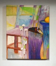 Fine Art Impressionism Abstract Painting on Canvas