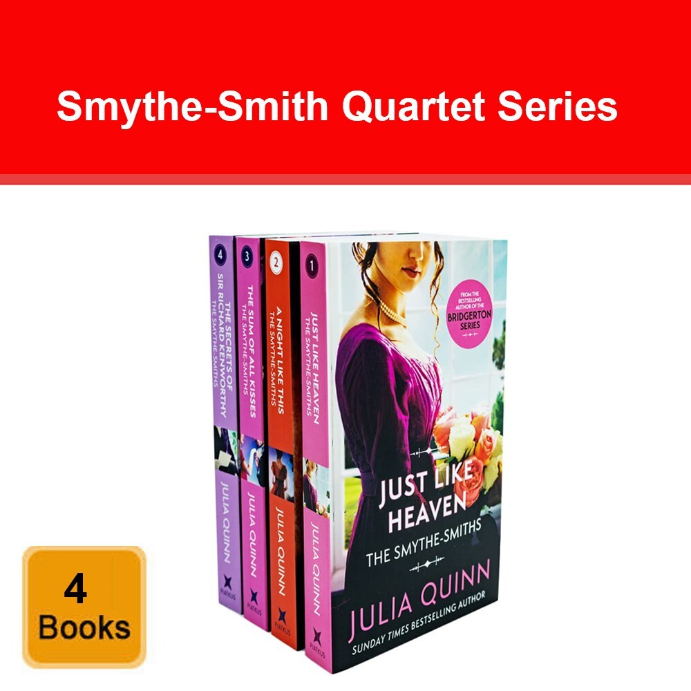 Julia Quinn Smythe-Smith Quartet Series 4 Books Collection Set NEW Pack