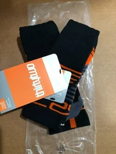 THIRTYTWO ASI PERFORMANCE SNOWBOARD SOCKS COLOR BLACK (SIZE SM) FREE SHIP