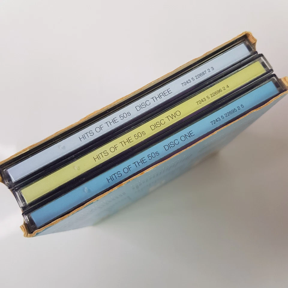 50s Hits Eddie Cochran Ricky Nelson Fats Domino 54 Tracks 3 Disc Box Set CD - Image 4 of 4