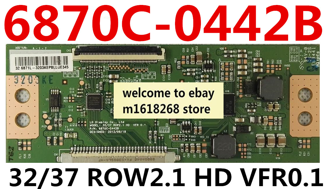 6870C-0442B LG Display T-con Board LG 32/37 ROW2.1 HD VFR0.1