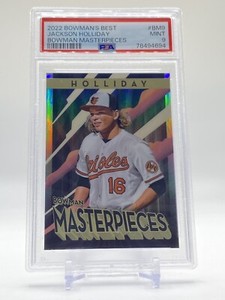 2022 Bowman’s Best JACKSON HOLLIDAY Bowman Masterpieces PSA 9 | Orioles