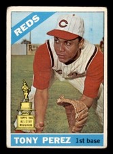 1966 Topps Baseball #72 Tony Perez GD *d4