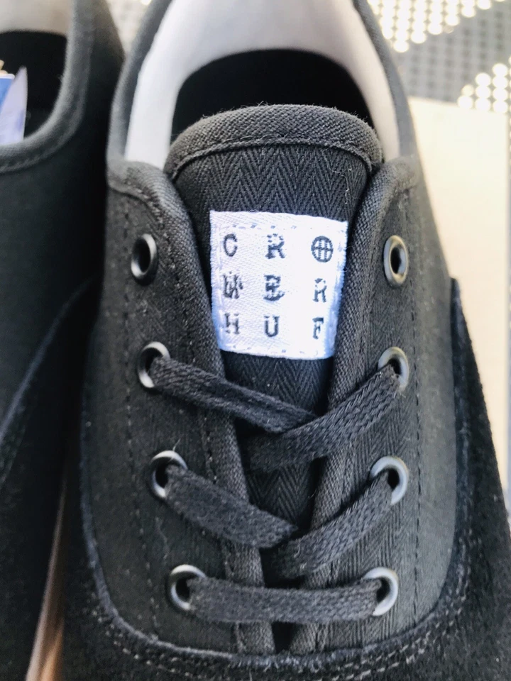 HUF Brad “Cromer” Mens Black Skate Shoes 🔥 🔥 Size 7, Last Pair!!! - Image 3 of 4