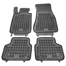 Gummi Rezaw-Plast Fußmatten für BMW 5er G31 ab 2017 Gummi-Autoteppich-Set strapa