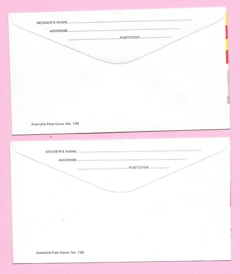 AUSTRALIA 1979 Pair of FDC's #128 & 129 - WESTERN AUSTRALIA  Fdi TOWNSVILLE, QLD - Image 2 of 2