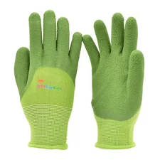 G & F 2040 JustForKids Premium Micro Foam Latex Coating Kids Gloves - 1 & 3 Pair