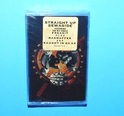 DAS EFX -STRAIGHT UP SEWASIDE--1993 HIP-HOP CASSETTE SEALED w/ HYPE STICKER!!!!