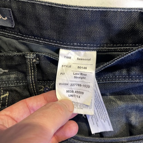 Jeans de mezclilla talla 32 LTB 50146 FIELTRO RECTO - Botón Mosca - Unisex - Imagen 4 de 8