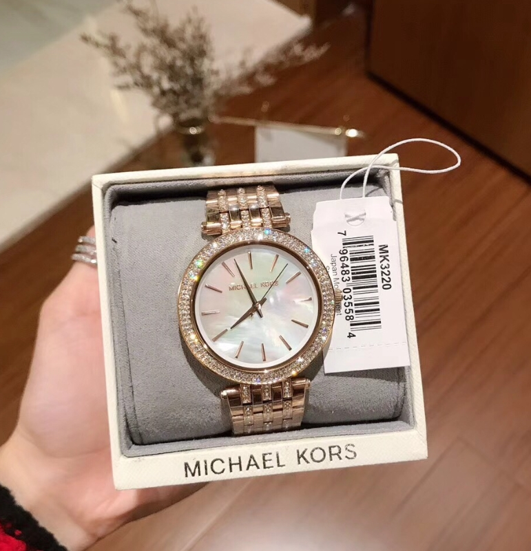 Michael Kors MK3220 Women's Darci Rose Gold Tone MOP Dial Michael Kors MK3220 Women's Darci Rose Gold Tone MOP Dial