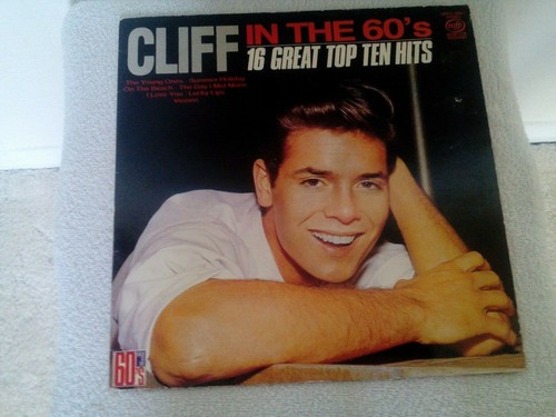 CLIFF RICHARD.CLIFF IN THE 60`s.STEREO VINYL ALBUM.MFP. 4156 561.G.CON.1984.