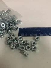 New Qty (100) 8-32 Distorted Thread Locknuts (Side Crimp)