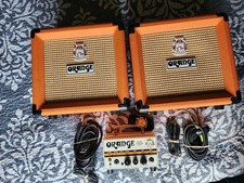 Set of (2) Orange PPC108 Speaker Cabinets w/ (1) MT20 Micro Terror Amp Head
