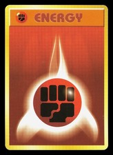 Fighting Energy Base Set LP Japanese Pokemon Card TCG