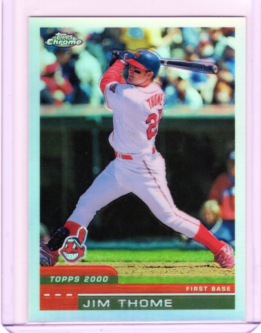 2000 Topps - Jim Thome Refractor #360