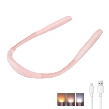 Neck Book Light Reading Lamp USB Rechargeable, Lighter Weight,Hands , Each 3 ...